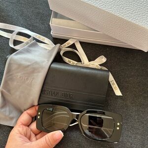 Dior Black and White Sunglasses